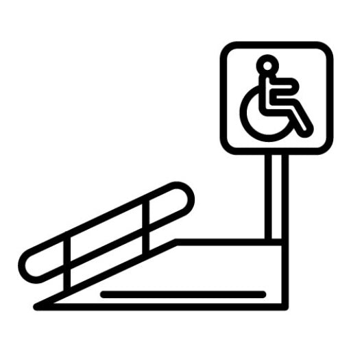 Wheelchair Ramp Icon