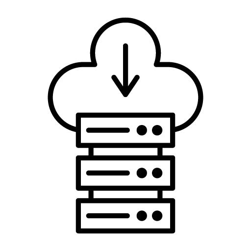 Cloud Database Icon