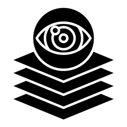 Depth Perception Glyph Icon