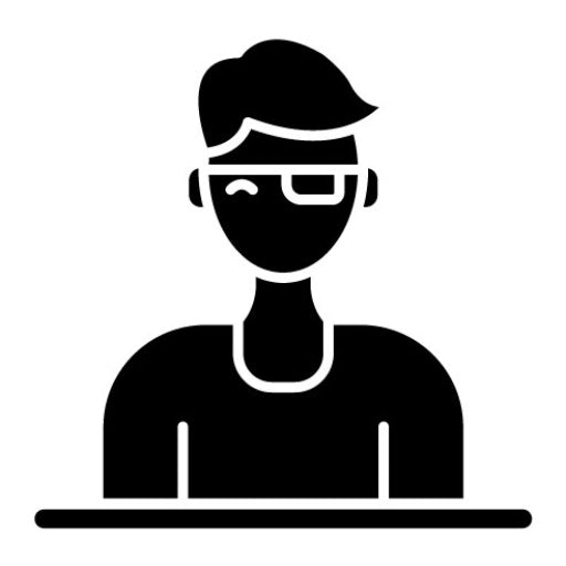 Eye Patch Glyph Icon | Optometrist