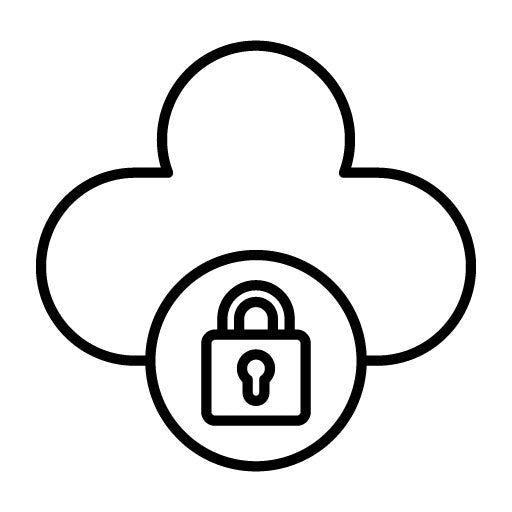 Cloud Security Icon