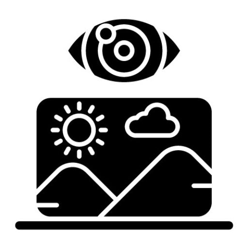 Visual Acuity Glyph Icon