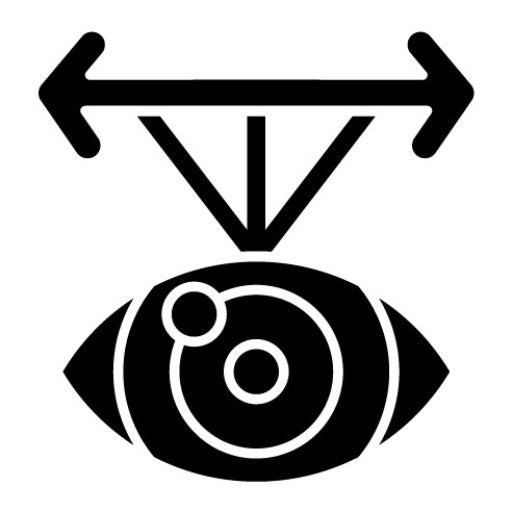 Visual Field Glyph Icon