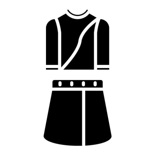 Autumn Collection Glyph Icon | Modelling Agency