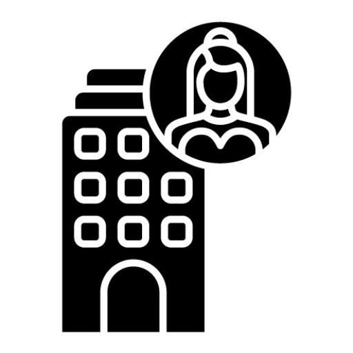 Modeling Agency Glyph Icon