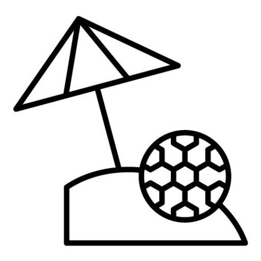 Beach Soccer Icon