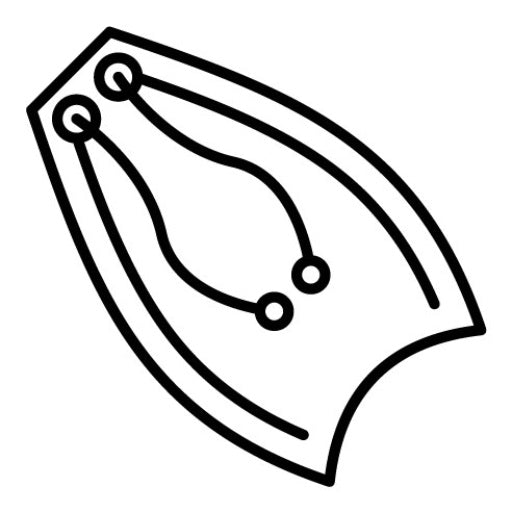 Bodyboarding Icon