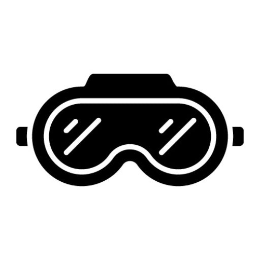 Goggles Glyph Icon | Water Sports