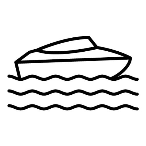 Jet Sprint Boat Racing Icon