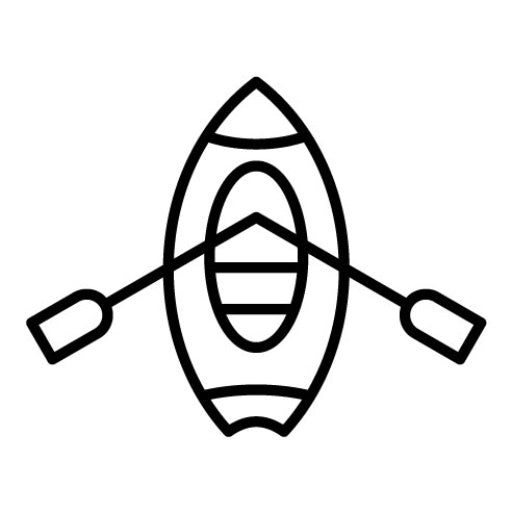 Kayaking Icon | Water Sports