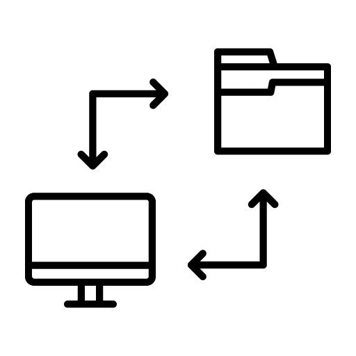 File Transfer Icon