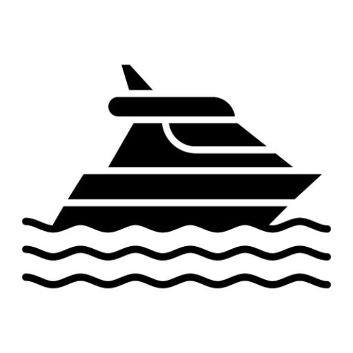 Yachting Glyph Icon | Water Sports