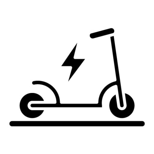 Alternative Transportation Glyph Icon
