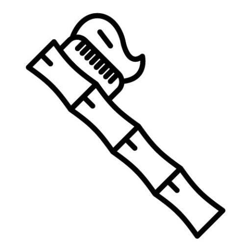 Bamboo Toothbrush Icon