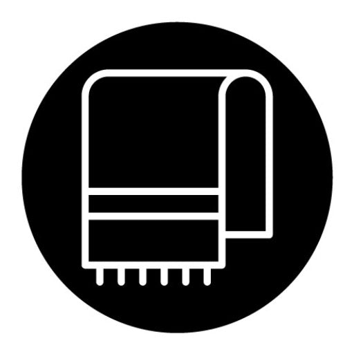 Cloth Towels Glyph Icon