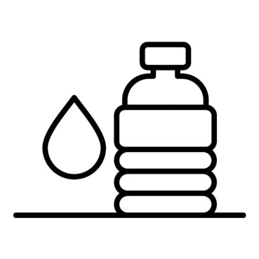 Water And Vinegar Cleaning Icon