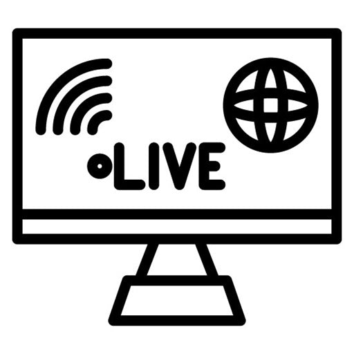 Streaming Platform Icon | Live Streaming