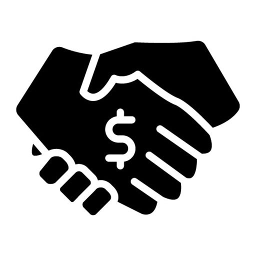 Sponsor Glyph Icon | Live Streaming