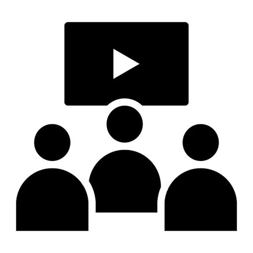 Viewers Glyph Icon