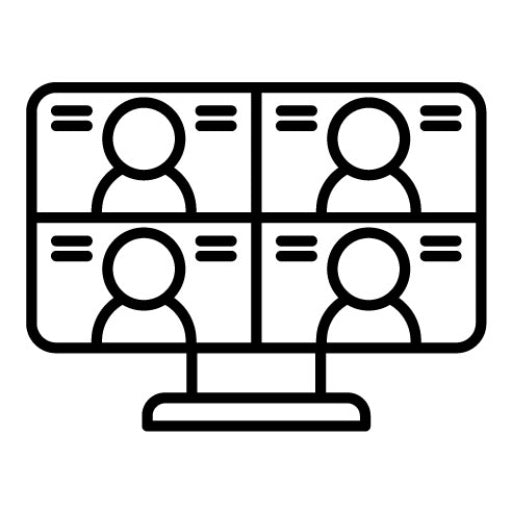 Virtual Team Room Icon