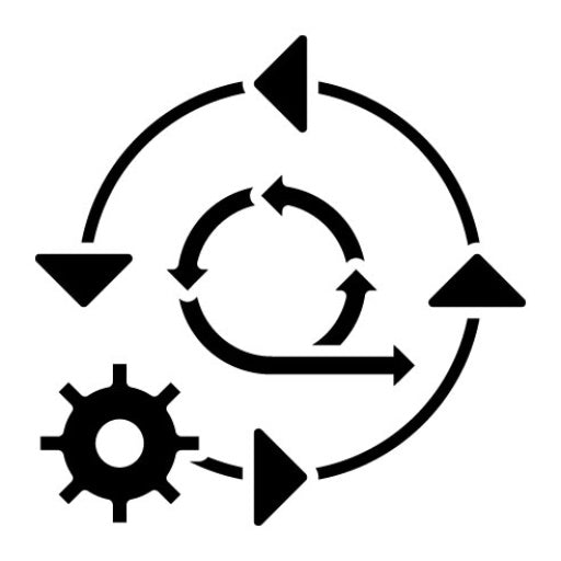 New Workstyle Glyph Icon