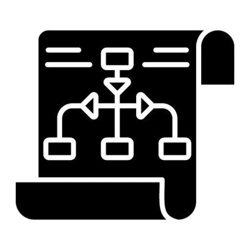 Plan Glyph Icon | Agile