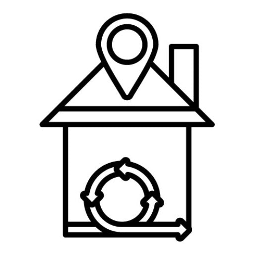 Remote Agile Work Icon