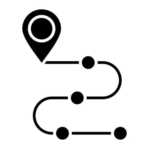 Roadmap Glyph Icon | Agile