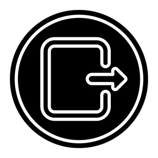 Sign Off Glyph Icon