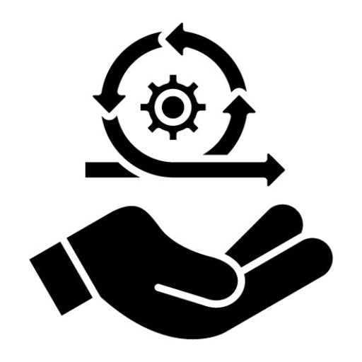 Sustainable Development Glyph Icon