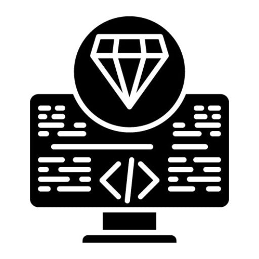 Valuable Software Glyph Icon