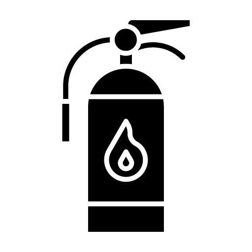 Fire Extinguisher Glyph Icon