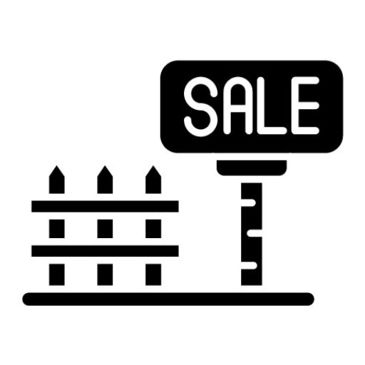 Yard Sale Glyph Icon