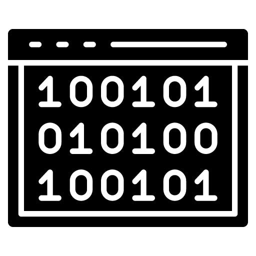 Binary Glyph Icon
