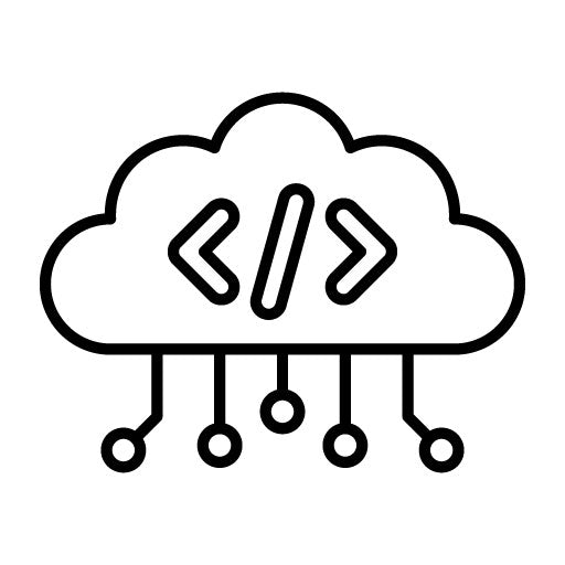 Cloud Coding Icon | Computer Science