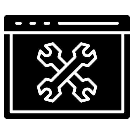 Repairing Tools Glyph Icon