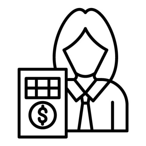 Accountant Female Icon