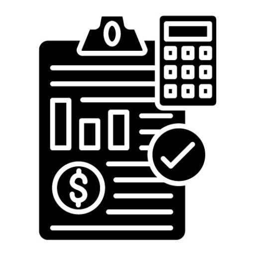 Accounting Standards Glyph Icon