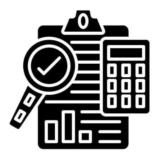 Auditing Glyph Icon