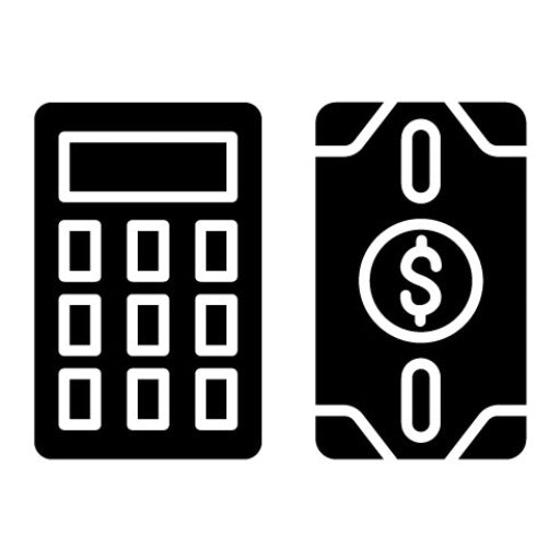 Cash Accounting Glyph Icon