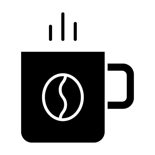 Coffee Glyph Icon | Mall