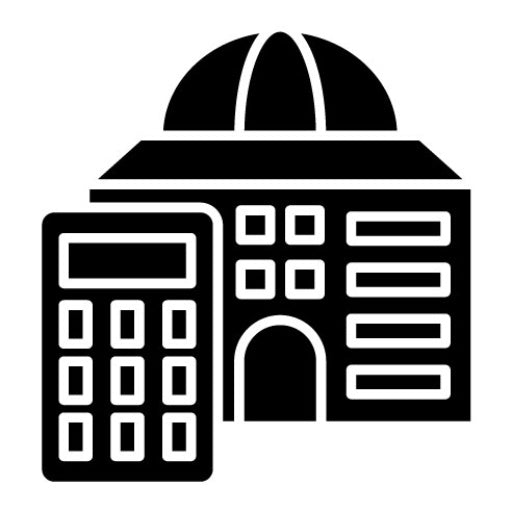 Governmental Accounting Glyph Icon