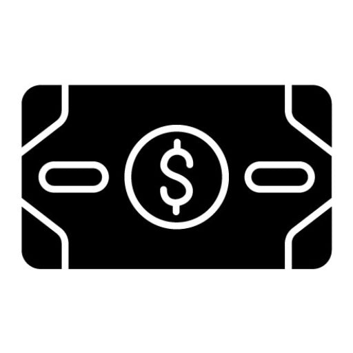 Money Cash Glyph Icon