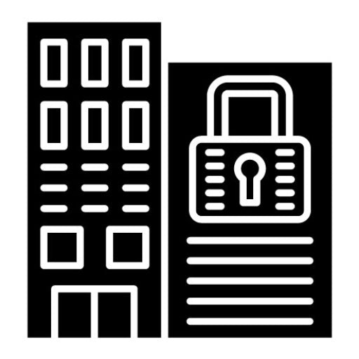 Privately Held Company Glyph Icon