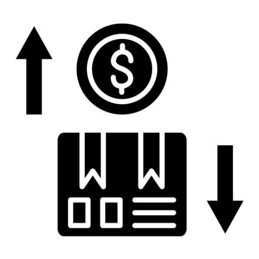 Variable Expenses Glyph Icon