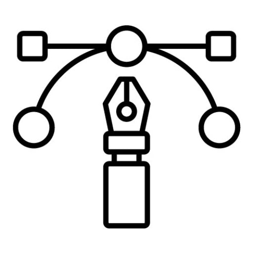 Arch Point And Pen Icon