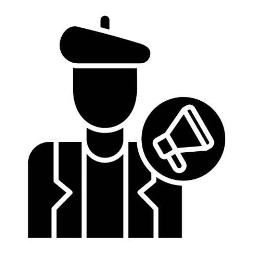 Director Male Glyph Icon