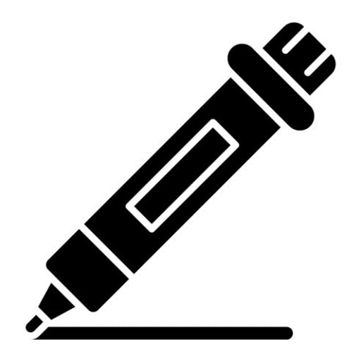 Marker Glyph Icon | Creativity