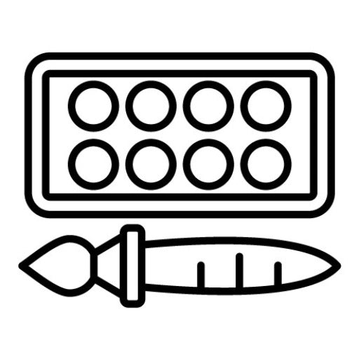 Watercolors Icon