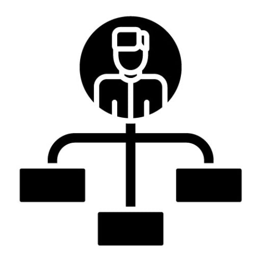 Recruitment Sources Glyph Icon